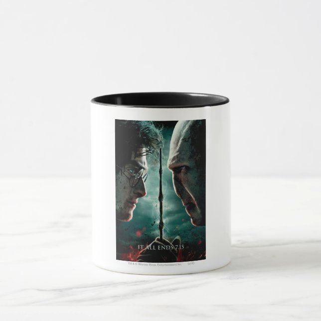 Mug Harry Potter 7 Partie 2 - Harry vs Voldemort (Centre)