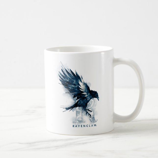 Mug Harry Potter | Aquarelle RAVENCLAW™ Raven (Droite)