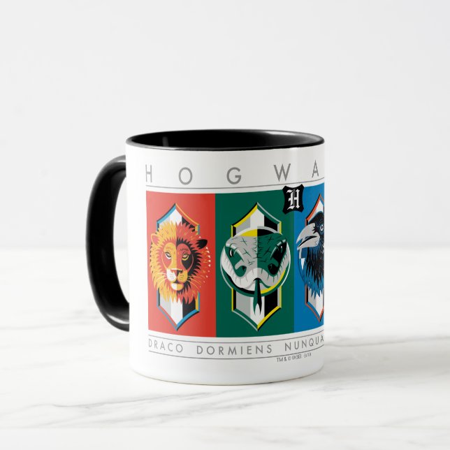 Mug Harry Potter | Armoiries de la maison HOGWARTS™ (Devant gauche)