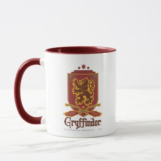 Mug Harry Potter | Badge Gryffindor QUIDDITCH™ (Gauche)