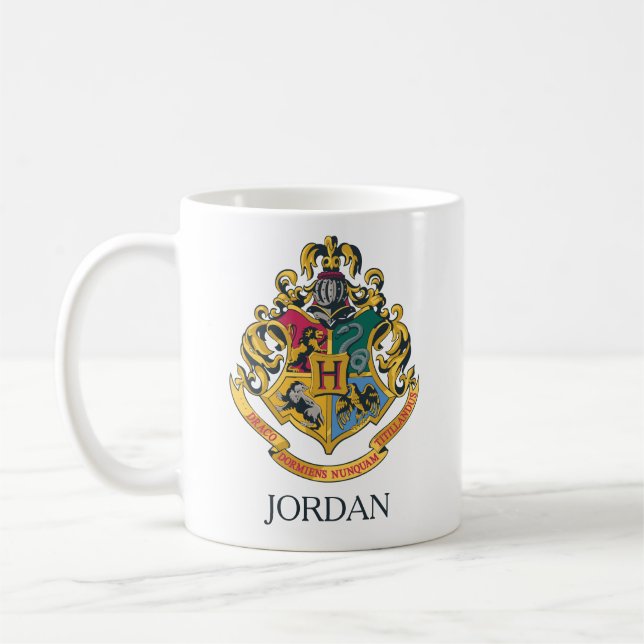 Mug Harry Potter | Blason de Poudlard - Couleurs (Gauche)