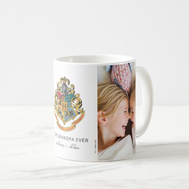 Mug Harry Potter | Blason de Poudlard - Meilleur Grand (Devant droit)