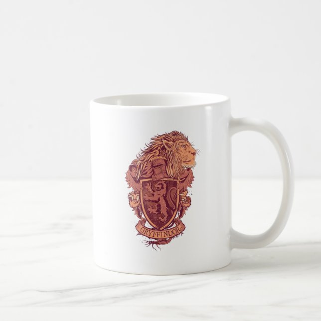 Mug Harry Potter | Blason du Lion Gryffondor (Droite)