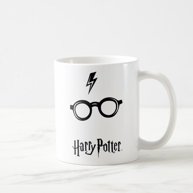 Mug Harry Potter | Cicatrice de foudre et Lunettes (Droite)