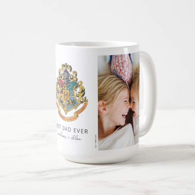 Mug Harry Potter | Cimier de Poudlard - Meilleur papa  (Devant droit)