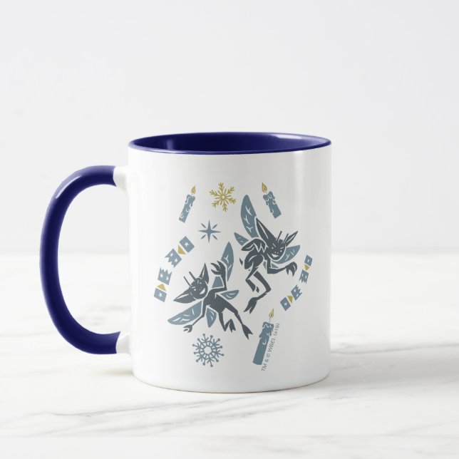 Mug HARRY POTTER™ Cornish Pixies & Christmas Crackers (Gauche)