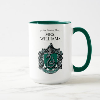 Mug Harry Potter | Enseignant Slytherin Personnalisé