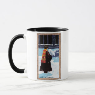 Mug HARRY POTTER™ et Hedwig dans la cour de HOGWARTS™