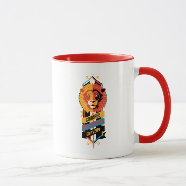 Mug Harry Potter | GRYFFINDOR™ Blason de la Maison Tra (Droite)