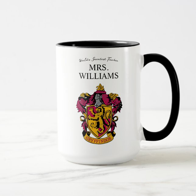 Mug Harry Potter | Gryffindor House Crest (Droite)
