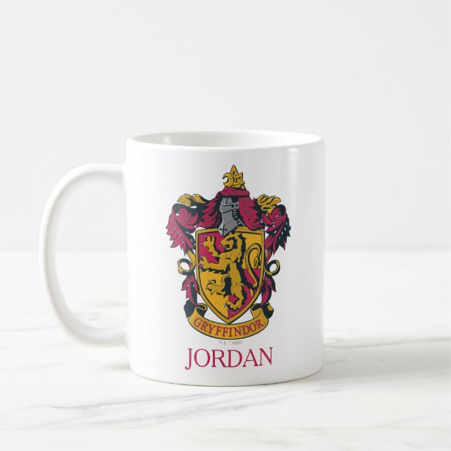 Mug Harry Potter | Gryffindor House Crest (Gauche)