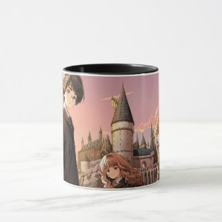 Mug HARRY POTTER™ Hermione & Ron HOGWARTS™ Scène d'ani