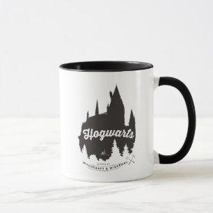 Mug Harry Potter   HOGWARTS™ Castle Typographie