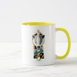 Mug Harry Potter| HUFFLEPUFF™ House Traits Sigil