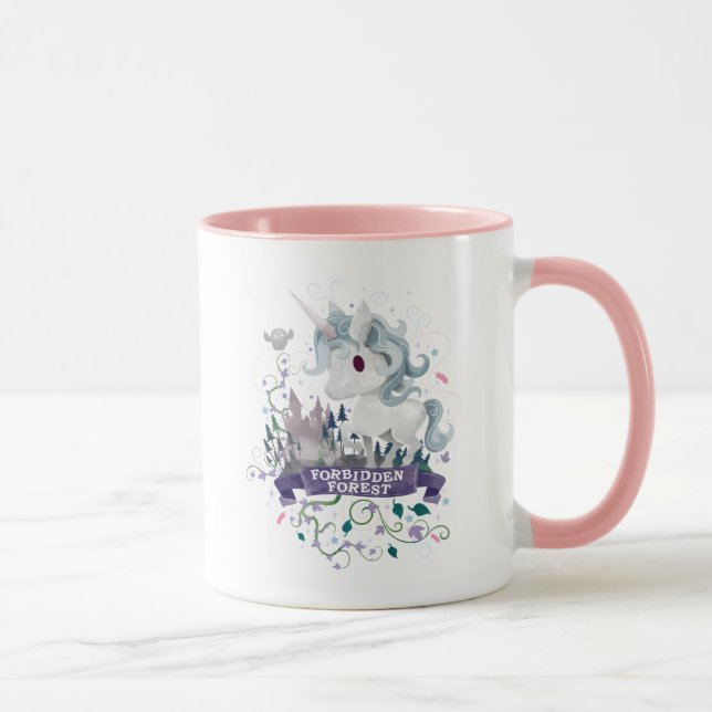 Mug Harry Potter | Licorne de la Forêt Interdite Graph (Droite)