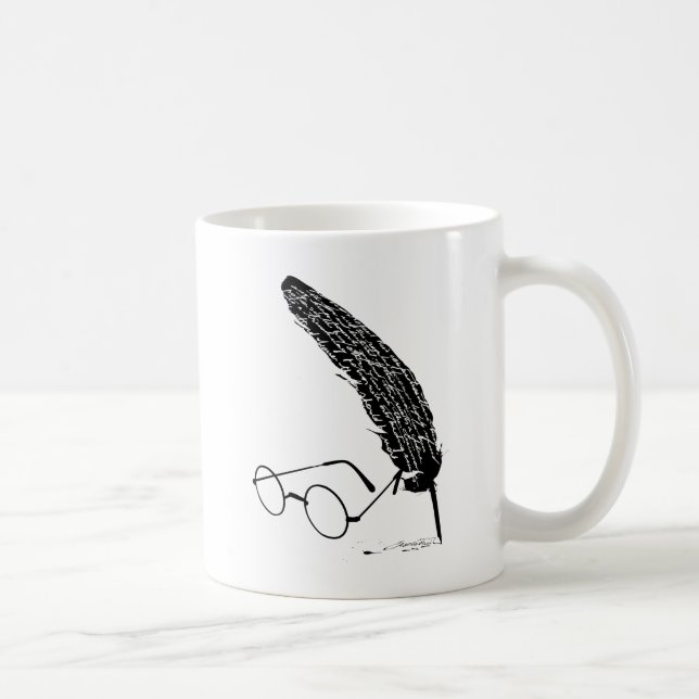 Mug Harry Potter | Lunettes et plume (Droite)