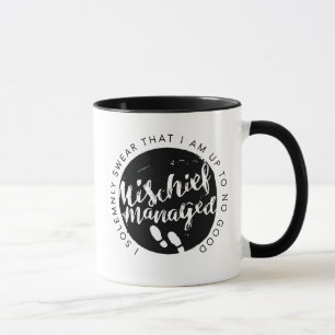 Mug Harry Potter   Marauder's Map Charms Typographie