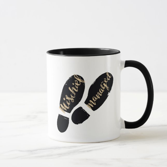 Mug Harry Potter | MISCHIEF MANAGED™ Mappage Empreinte (Droite)