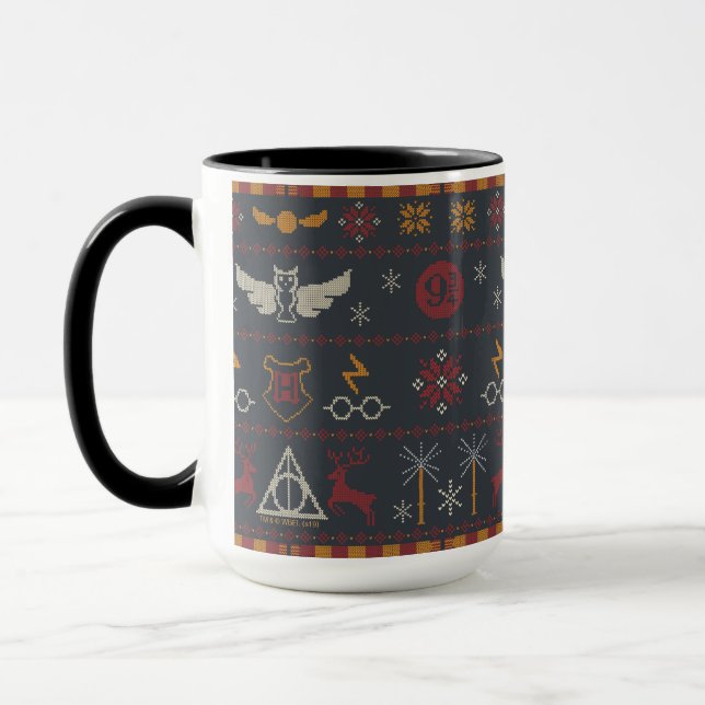 Mug HARRY POTTER™ Motif multipoint à thème (Gauche)