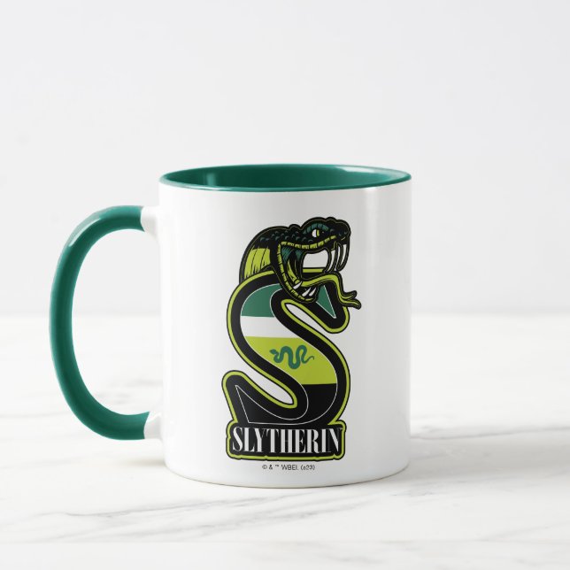 Mug HARRY POTTER™ | SLYTHERIN™ Badge sportif (Gauche)