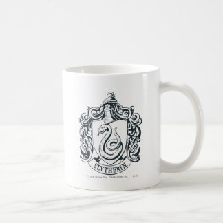 Mug Harry Potter | Slytherin Crest - noir et blanc