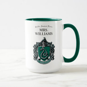 Mug Harry Potter Slytherin enseignant personnalisé