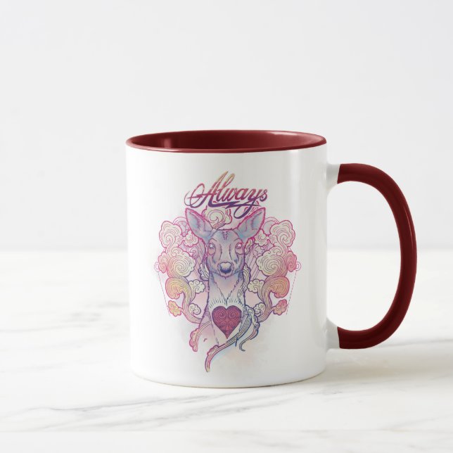 Mug Harry Potter Spell | "Toujours" Doe Patronus (Droite)