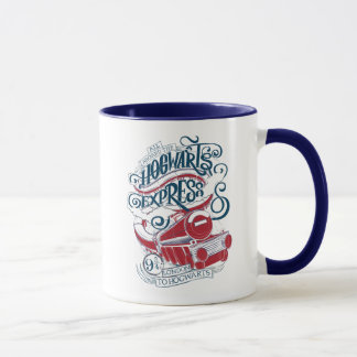 Mug Harry Potter | Typographie du Hogwarts Express