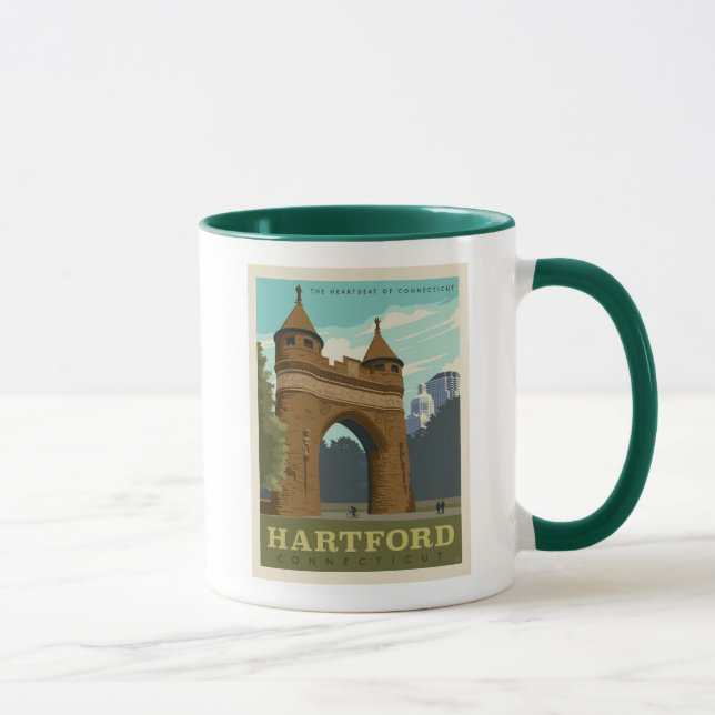Mug Hartford, CT (Droite)