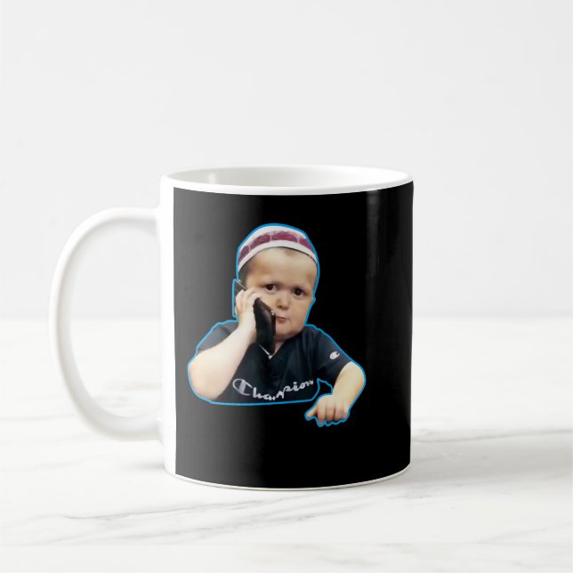 Mug Hasbulla coeur collage Classic T chemise (Gauche)