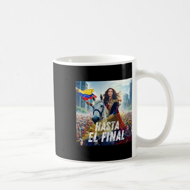 Mug Hasta El Final Maria Corina Machado (Droite)