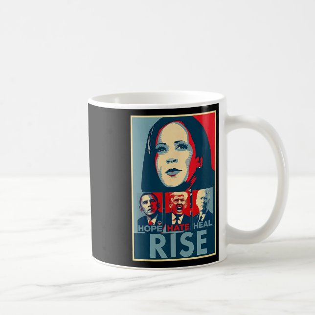 Mug Hate Heure Croissance Président Kamala Harris Camp (Droite)