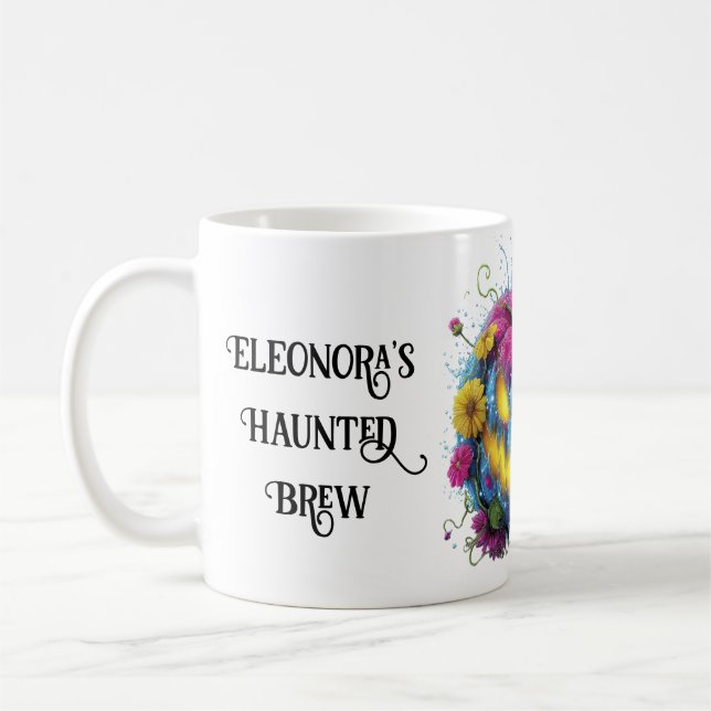 Mug Hauned Brew Halloween Bloom Citrouille (Gauche)
