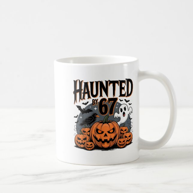 Mug Haunted By 67 Ghosts And Pumpkins  (Droite)