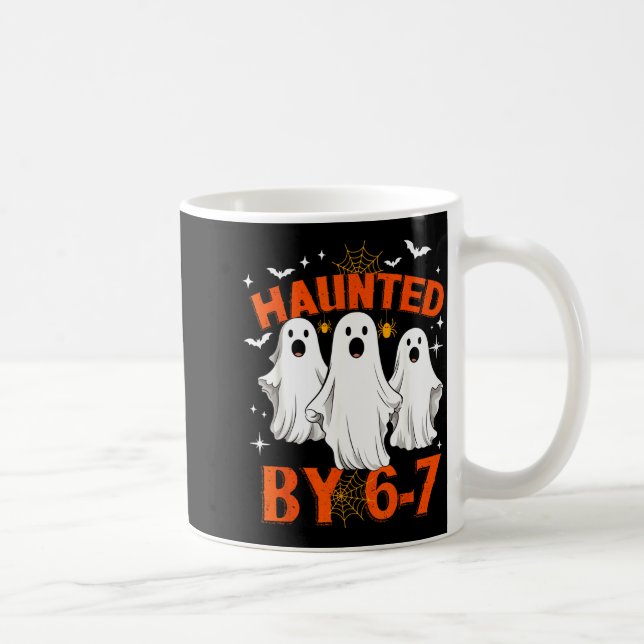 Mug Haunted By 6 7 Six Seven 67 Meme Halloween Costume (Droite)