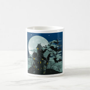 Mug Haunted House Pleine lune