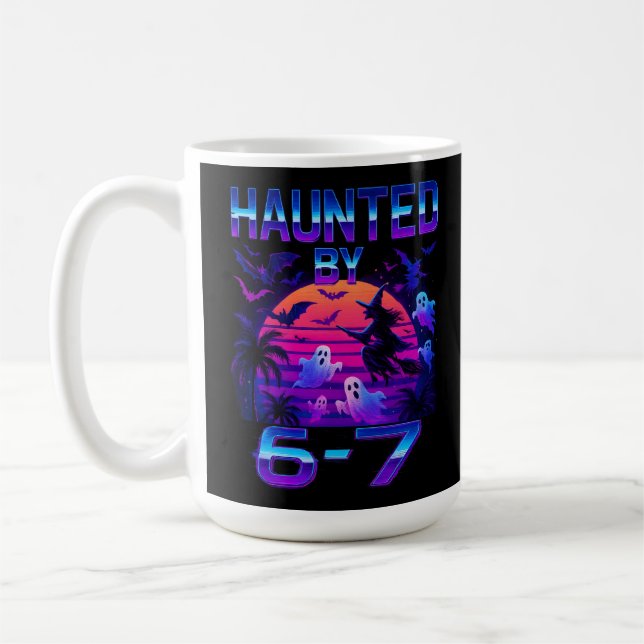 Mug Haunted par 67 Funny Halloween Meme (Gauche)