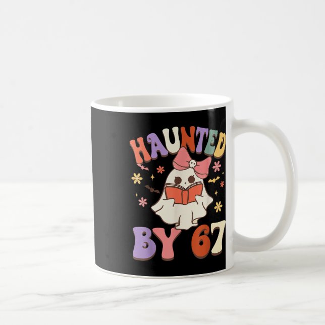 Mug Haunted Six Seven 6 7 Meme 67 Skeleton Hand Hallow (Droite)