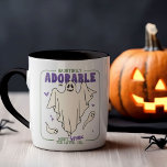 Mug Hauntingly adorable Funny Halloween les paroles de<br><div class="desc">Préparez-vous à hanter la scène d'Halloween avec notre t-shirt "Hauntingly Adorable Funny Halloween Sayings"! C'est le parfait mélange de éffrayant et de mignon, avec des paroles fantomatiques drôles qui feront crier de rire à tout le monde. Que vous soyez un tour de passe-passe, un traitement ou simplement que vous souhaitiez...</div>