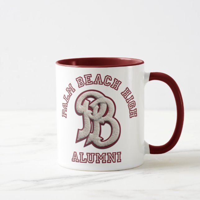 Mug Hautes anciennes élèves de Palm Beach (Droite)