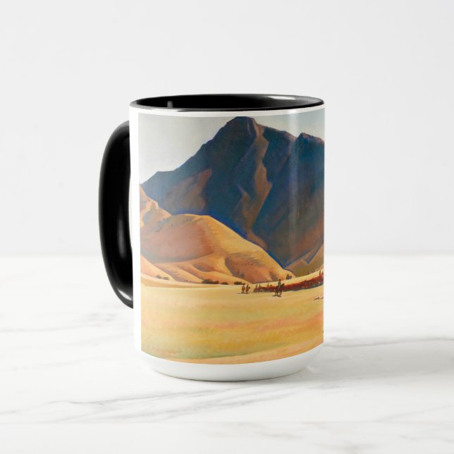 Mug Hautes collines de Tehachapi, 1936 par Maynard Dix (Devant gauche)