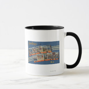 Mug Hauteurs balnéaires, New Jersey - Grosse scène