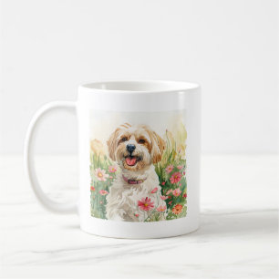 Mug Havanais - Aquarelle Chien Coupe de café