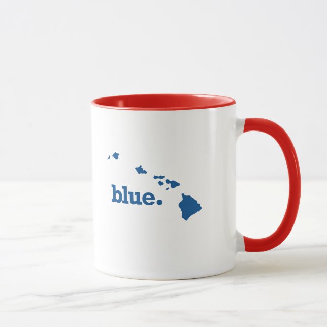 MUG HAWAÏ ÉTAT BLEU (Droite)