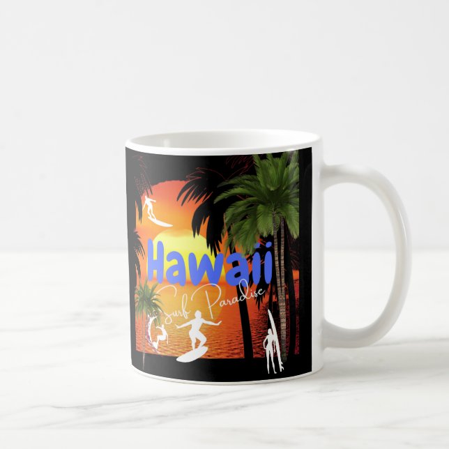 Mug Hawaïen Surfeur Mec (Droite)