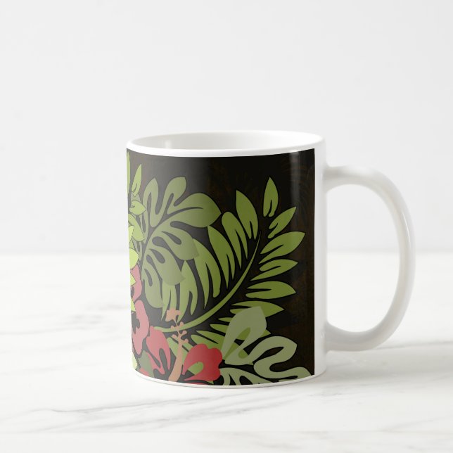 Mug Hawaii Aloha Flower Art Print (Droite)