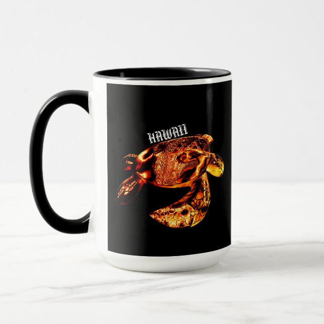 Mug Hawaii Tribal Honu Lava (Gauche)