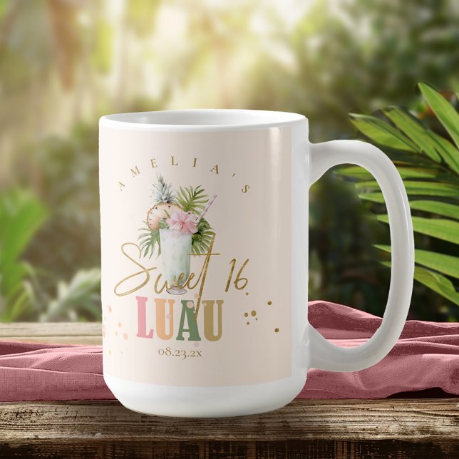 Mug Hawaiian Luau Sweet sixteen ID1092 (Créateur téléchargé)