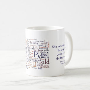 Mug Hawthorne - les mots et la citation de lettre