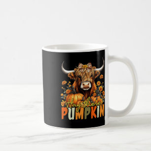 Mug Hay There Citrouille Highland Cow Automne Thanksg